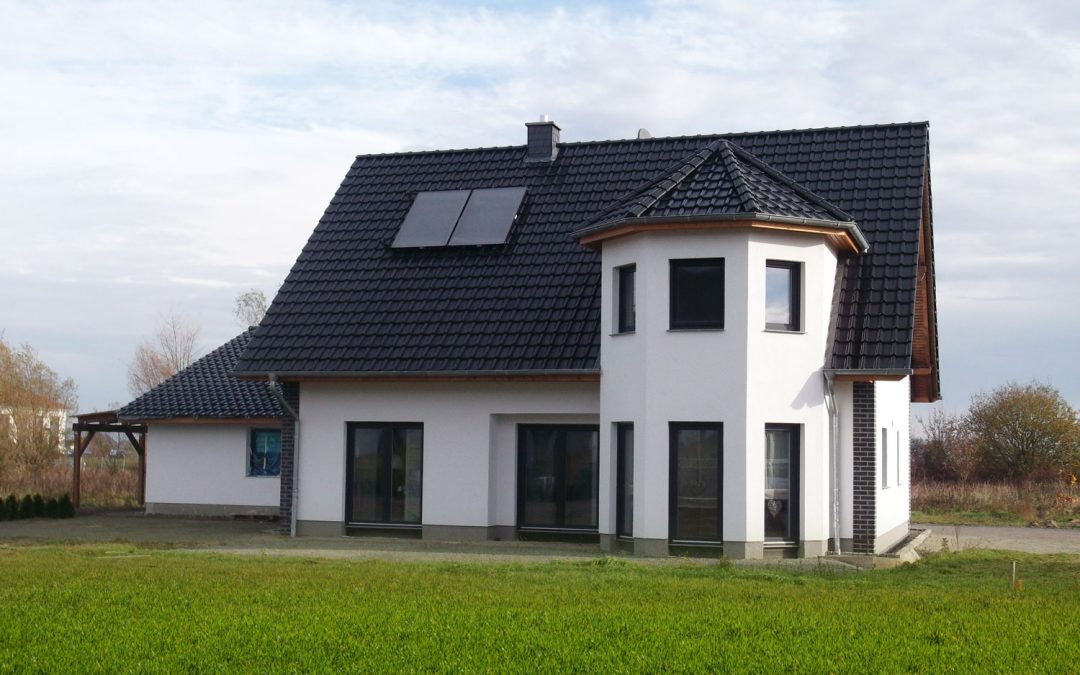 Häuser mit Satteldach